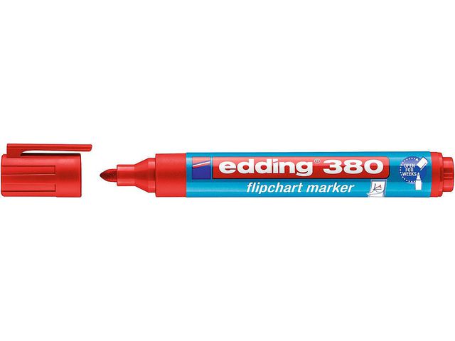 Flipover marker 380 1,5 - 3 mm, rood